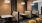 booth seating in bright clubhouse