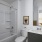 bathroom with shower/tub combo
