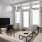 living room with large windows