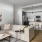 living room open to kitchen