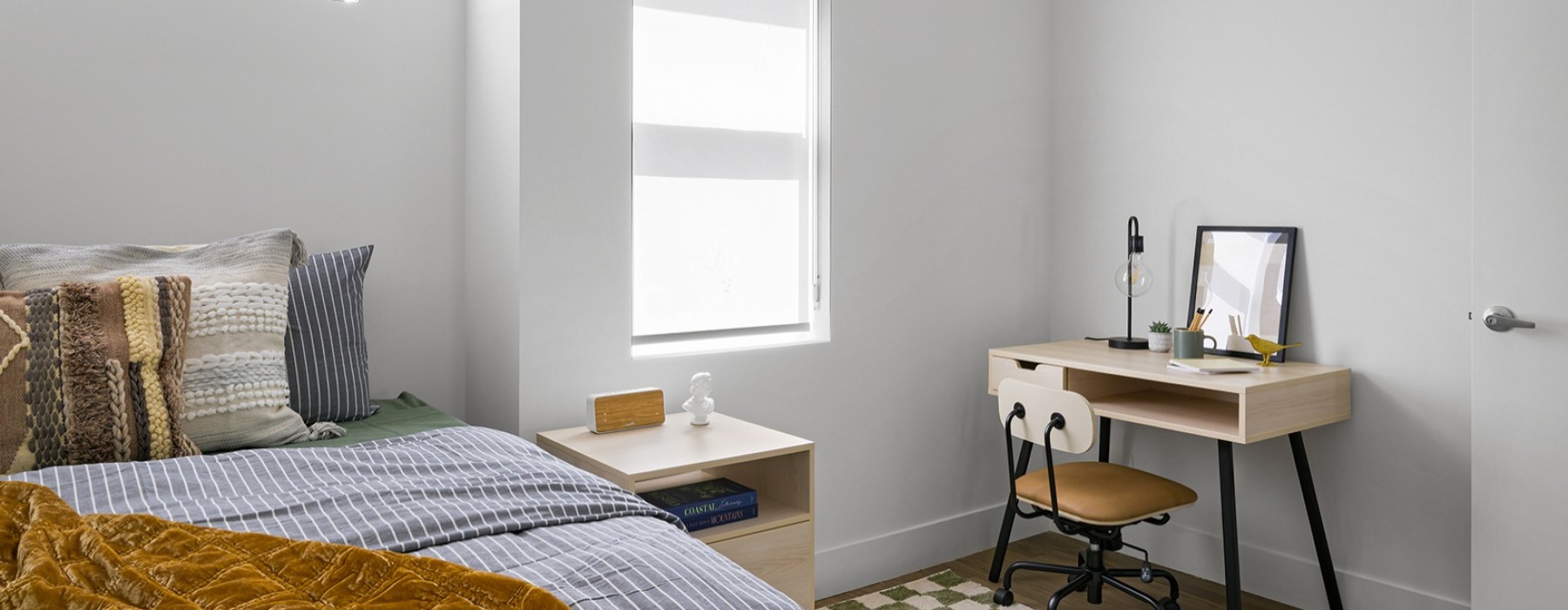 Cozy bedroom furnished