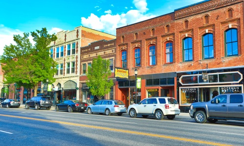 June Blog Downtown Bozeman