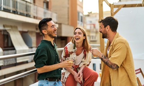 May Blog Three people laughing